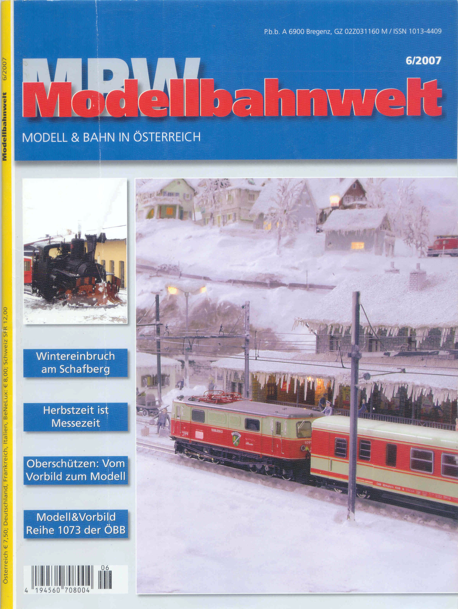 Modellbahnwelt 6/07 Cover